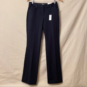 Express Navy Barely Boot Low Rise 4R Pant